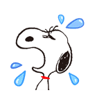 Lineスタンプ Snoopy Funny Faces 40種類 250円