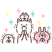 [LINEスタンプ] 白戸家のお父さん×カナヘイコラボ第2弾 (1)