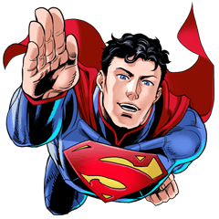 Lineスタンプ Superman スーパーマン 40種類 240円