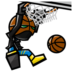Lineスタンプ バスケ ライダー バスケライダー バスケ Basket Ball B Ball ボール ダンク キャラクター Bj Bjリーグ バスケプロリーグ の完全一覧 全1種類