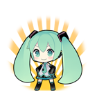 初音ミク（個別スタンプ：10）