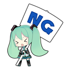 初音ミク（個別スタンプ：16）