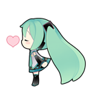 初音ミク（個別スタンプ：25）