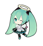 初音ミク（個別スタンプ：30）