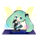 初音ミク（個別スタンプ：34）