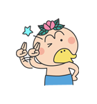 はなかっぱ★花さけ！！！パッカ～ん♪（個別スタンプ：35）