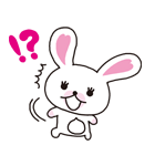 うさぎのモフィ（個別スタンプ：25）