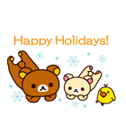 リラックマ Xmas＆Holiday（個別スタンプ：20）