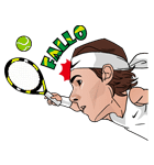 Rafa Nadal（ラファエル・ナダル）（個別スタンプ：5）