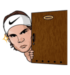 Rafa Nadal（ラファエル・ナダル）（個別スタンプ：9）