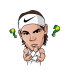 Rafa Nadal（ラファエル・ナダル）（個別スタンプ：11）