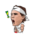 Rafa Nadal（ラファエル・ナダル）（個別スタンプ：12）