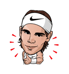 Rafa Nadal（ラファエル・ナダル）（個別スタンプ：13）