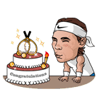 Rafa Nadal（ラファエル・ナダル）（個別スタンプ：19）