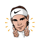 Rafa Nadal（ラファエル・ナダル）（個別スタンプ：23）