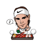 Rafa Nadal（ラファエル・ナダル）（個別スタンプ：27）