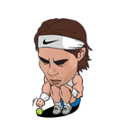 Rafa Nadal（ラファエル・ナダル）（個別スタンプ：38）