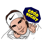 Rafa Nadal（ラファエル・ナダル）（個別スタンプ：40）