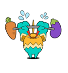鶏夫マン（個別スタンプ：34）