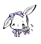 Sweet KAWAII Lolita bunnies（個別スタンプ：1）