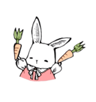 Sweet KAWAII Lolita bunnies（個別スタンプ：7）
