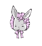 Sweet KAWAII Lolita bunnies（個別スタンプ：10）
