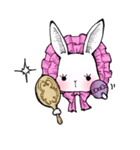 Sweet KAWAII Lolita bunnies（個別スタンプ：26）