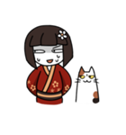 梅子ちゃんと猫さん（個別スタンプ：32）