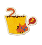 アニマルアップリケ（個別スタンプ：14）