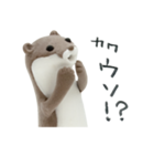 フジイカクホの粘土どうぶつ（個別スタンプ：19）
