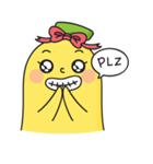 Banana Girl（個別スタンプ：32）
