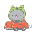 きまぐれネコずきん（個別スタンプ：30）