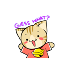 SUZU-NYAN sticker(English version)（個別スタンプ：34）