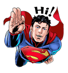 Superman（スーパーマン）（個別スタンプ：1）