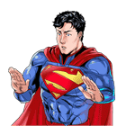 Superman（スーパーマン）（個別スタンプ：18）