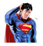 Superman（スーパーマン）（個別スタンプ：26）