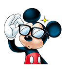 ミッキーマウス（いつもハッピーフェイス）（個別スタンプ：12）