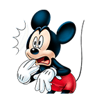 ミッキーマウス（いつもハッピーフェイス）（個別スタンプ：20）