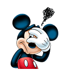ミッキーマウス（いつもハッピーフェイス）（個別スタンプ：22）