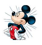 ミッキーマウス（いつもハッピーフェイス）（個別スタンプ：33）