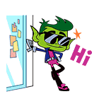 Teen Titans Go！（ティーン・タイタンズ ）（個別スタンプ：14）