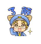 ネコ耳スタンプ☆元気編（個別スタンプ：7）