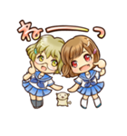 ネコ耳スタンプ☆元気編（個別スタンプ：9）