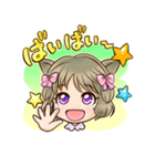 ネコ耳スタンプ☆元気編（個別スタンプ：39）