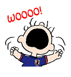 SNOOPY☆SAMURAI BLUE！（個別スタンプ：11）