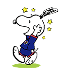 SNOOPY☆SAMURAI BLUE！（個別スタンプ：13）