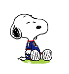 SNOOPY☆SAMURAI BLUE！（個別スタンプ：27）