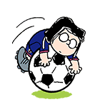 SNOOPY☆SAMURAI BLUE！（個別スタンプ：34）