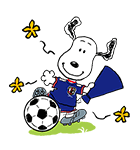 SNOOPY☆SAMURAI BLUE！（個別スタンプ：40）