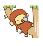 Lazy Monchey (ENG)（個別スタンプ：27）